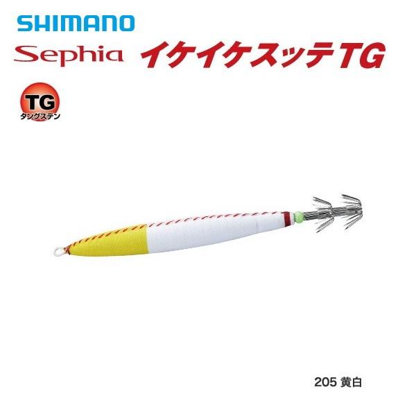 シマノ セフィア イケイケスッテTG QS-020P 20号 205 黄白 / メール便可 / 釣具｜tsuribitokan