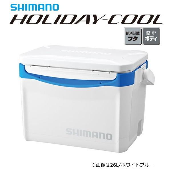 シマノ クーラーボックス ホリデークール 200 LZ-320Q ホワイトブルー/20L / 釣具 / shimano  (SP)｜tsuribitokan