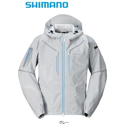 （満様）シマノフィッシングジャケット（サイズL L/上下セット） シマノ（SHIMANO） SS 3Dマリンジャケット RA-03JT グレー 2XL