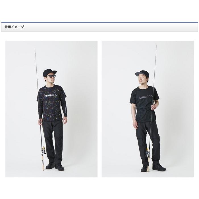シマノ Tシャツ 半袖 SH-096T グレースプラッシュ XL / 釣具 shimano