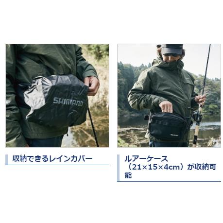 シマノ（SHIMANO） ミニヒップバッグ BW-026T カーキダックカモ / 釣具