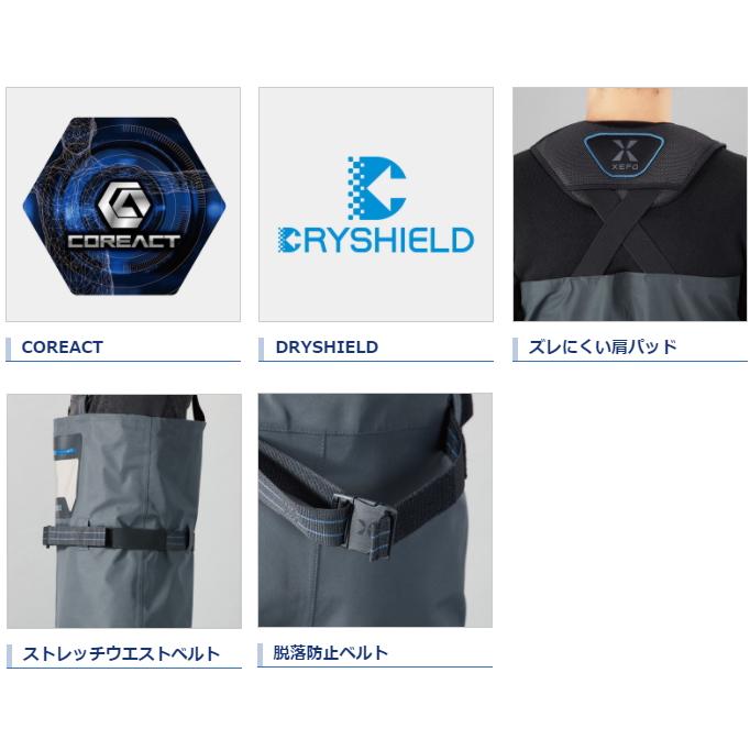 シマノ（SHIMANO） ゼフォーXEFO・アクトストッキングウェーダー FF