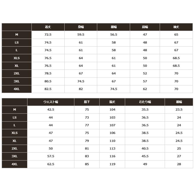 シマノ（SHIMANO） DSアドバンスプロテクティブスーツ RT-025S オール