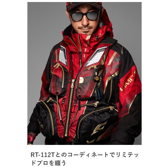 訳あり フィッシングベスト 釣り ネクサス リミテッドプロ 赤 黒 ナイロン シマノ（SHIMANO） ネクサス・フローティングベスト リミテッドプロ VF