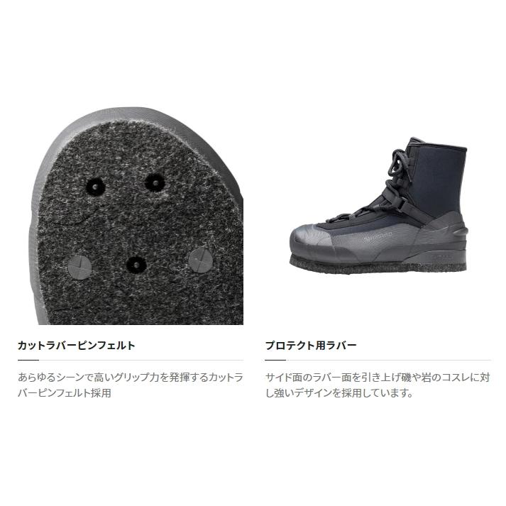 シマノ（SHIMANO） ロックショア ウェットブーツ カットラバーピン