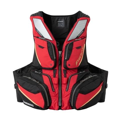 シマノ リミテッドプロ フローティングベスト VF-110V ブラッドレッド 