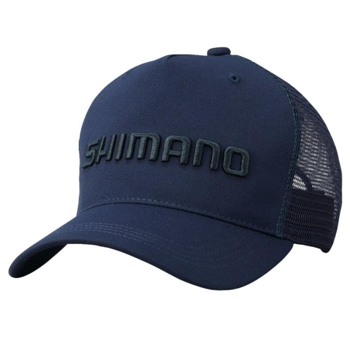 シマノ（SHIMANO） スタンダード メッシュキャップ CA-061V ネイビー S