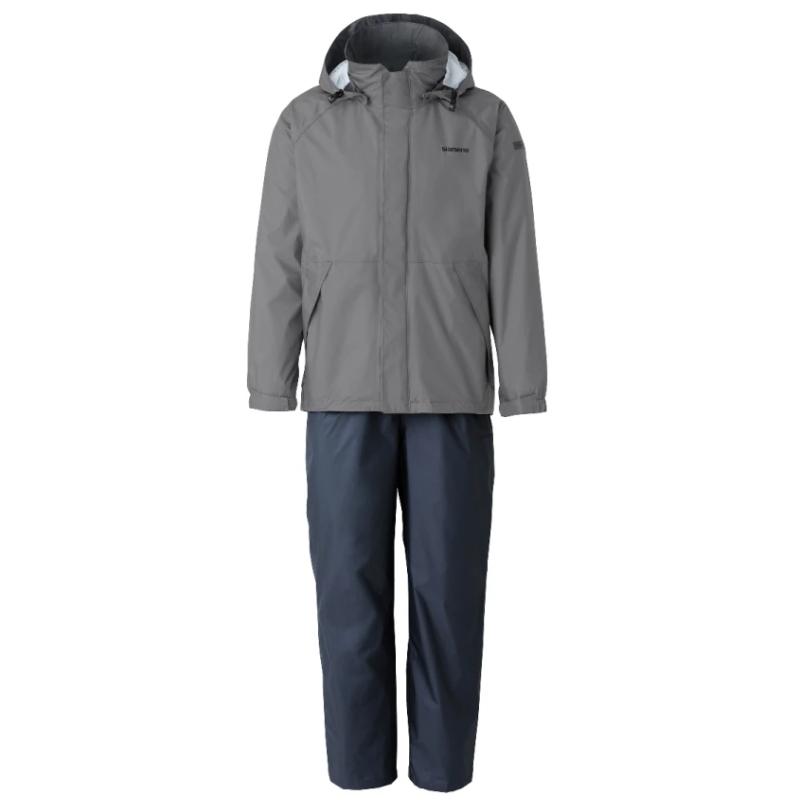 シマノ DS ベーシックスーツ RA-027Q チャコール 2XLサイズ / レインウェア / shimano 釣具 (SP) シマノ（SHIMANO） DS ベーシックスーツ RA-027Q チャコール 2XLサイズ