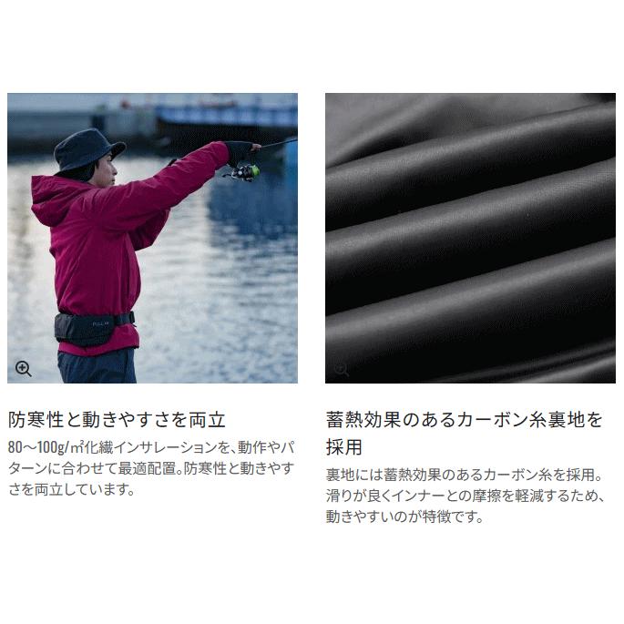 シマノ インサレーション レインジャケット RB-034W グレー Mサイズ / レインウェア / shimano  / 釣具｜tsuribitokan｜04