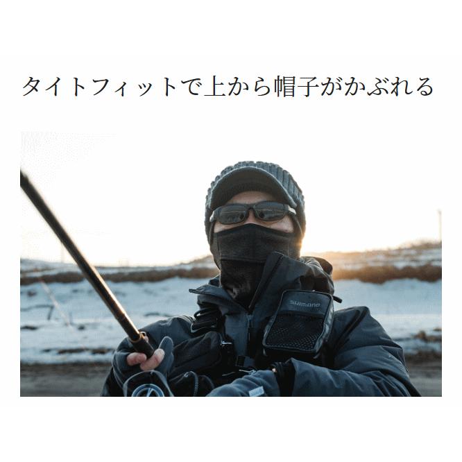 シマノ フェイスウォーマー AC-011V ネオネイビー フリーサイズ / 釣具 / shimano (SP)｜tsuribitokan｜04
