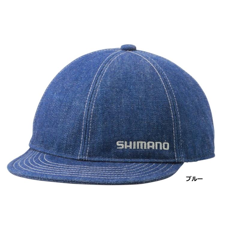 シマノ（SHIMANO） デニム キャップ CA-033W ブルー Mサイズ / 帽子
