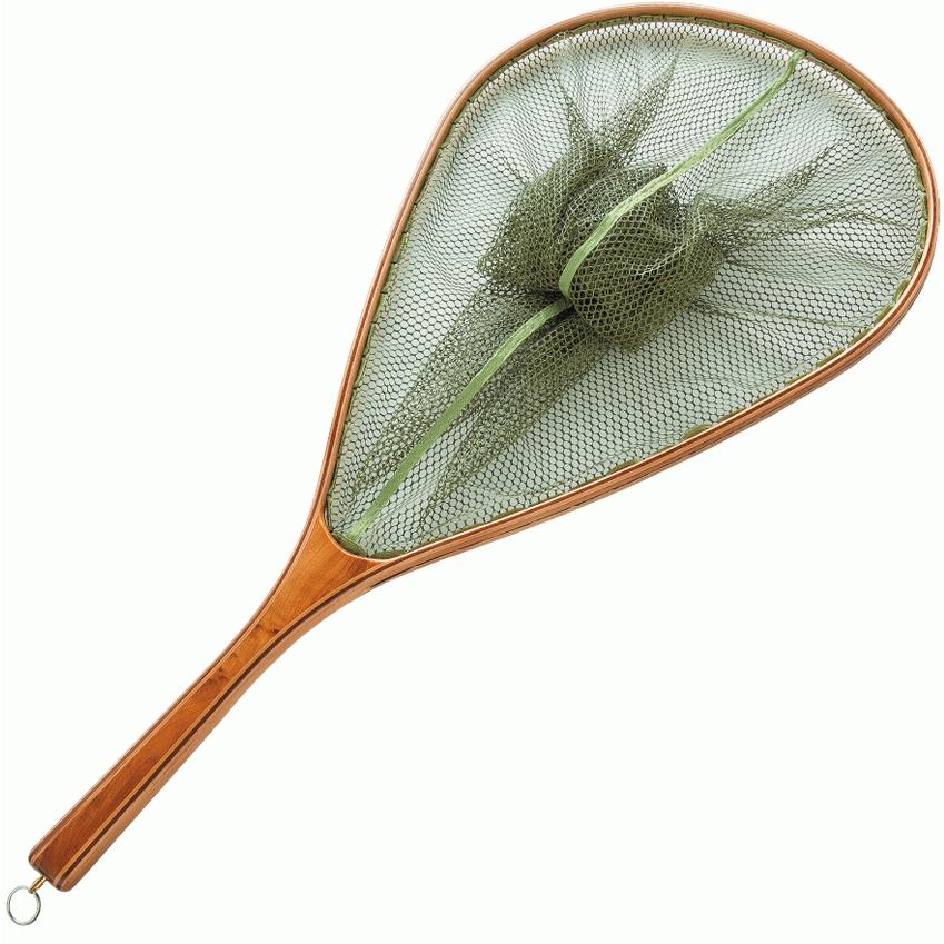 バレーヒル ランディングネット ハンドメイドリリースネット  M  オリーブ Valleyhill（バレーヒル） ハンドメイドリリースネット オリーブ M