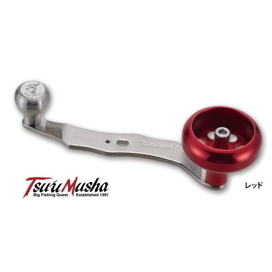 釣武者 Ti Tsuri Musha ハンドル レッド / 釣具 釣武者 Ti Tsuri Musha ハンドル レッド / 釣具 : フィッシング釣人館