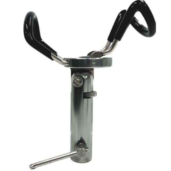 釣武者 スーパーグレイカー2 ガンメタ / 竿受 竿掛 ロッドホルダー