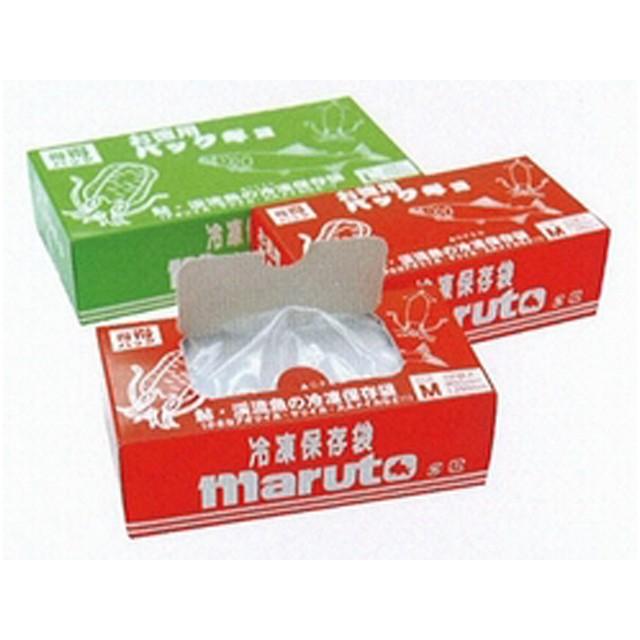 マルト／MARUTO　お徳用 パックギョ 冷凍袋 ２００枚入り　●サイズ：Ｍ（０．０４×６４×２６０ｍｍ）｜tsurigu-ten