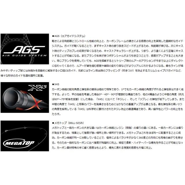 DAIWA（ダイワ） ラブラックス AGS 87LML （LABRAX AGS ：汎用