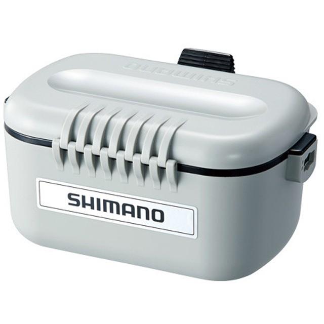 新しく着き 高評価の贈り物 シマノ SHIMANO CS-131N サーモベイト ステンレス内缶+エア断熱 ステン カラー：ライトグレー 渓流用エサ箱