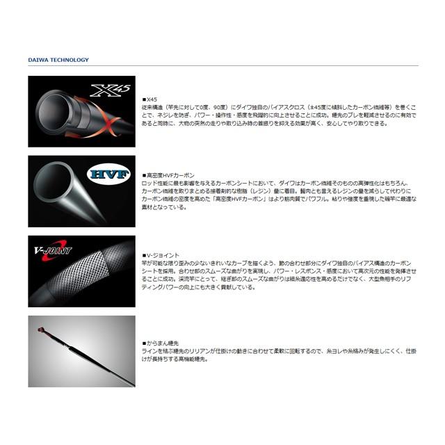 DAIWA（ダイワ） エキスパート 碧羅（へきら） 中継硬調 85M