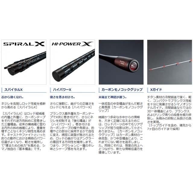 シマノセフィアエクスチューンメタルスッテB605L-GS ウキウキトップ！！