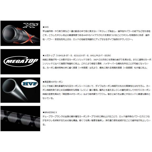 DAIWA（ダイワ） エアエッジ・E 641UL／LS・E （17