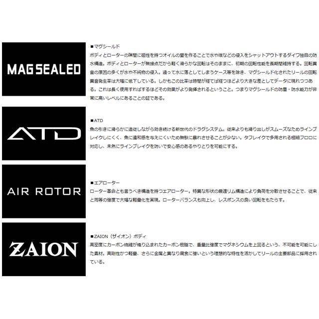 DAIWA（ダイワ） イージス 2003F-H （17 AEGIS ソルト対応