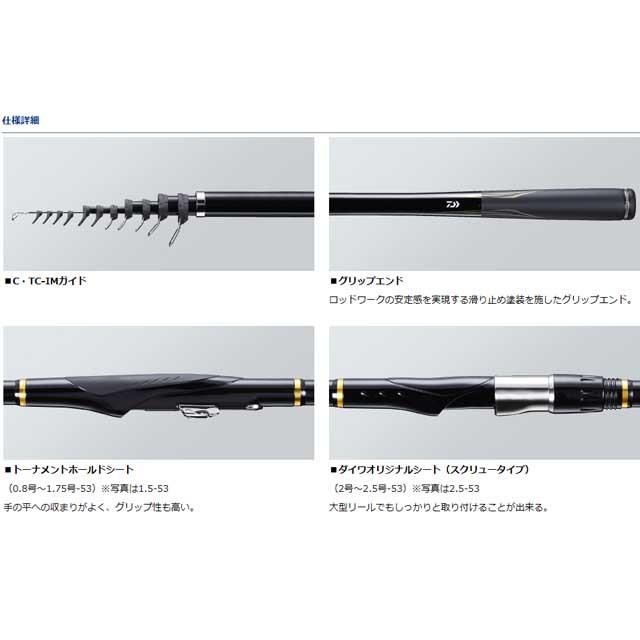 DAIWA（ダイワ） エア エボリューション 1．25-50 （18 AIR