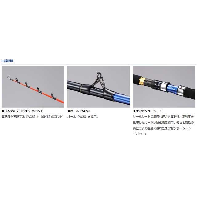 DAIWA（ダイワ） 極鋭ヤリイカ 91 MH-155 AGS （17 KYOKUEI