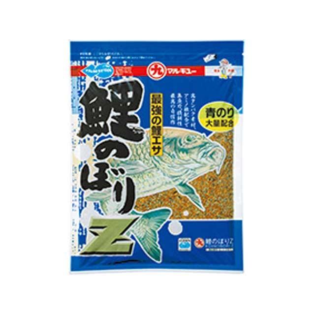 マルキュー／Marukyu　鯉のぼりZ　（コイ／鯉専用粉エサ　吸い込み・ウキ釣りエサ　内容量：５００ｇ）｜tsurigu-ten