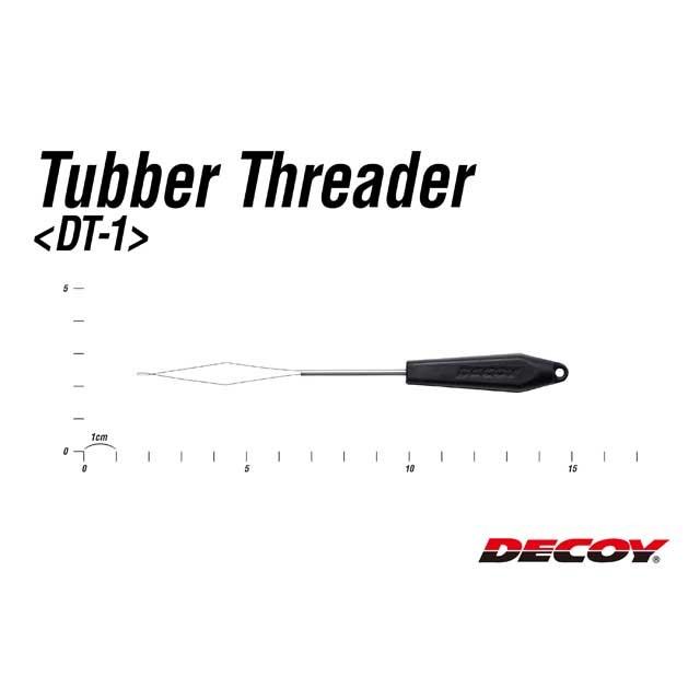 デコイ／DECOY　DT-1　ラバースレッダー　（ワームの虫チューン用アイテム　Rubber Threader）｜tsurigu-ten｜03