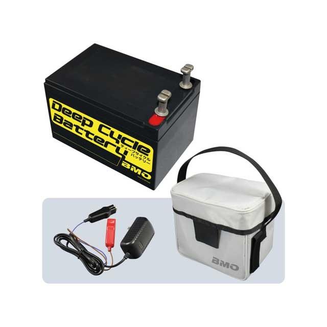 Web限定 ｂｍｏジャパン Bm D12 Set ディープサイクルバッテリー １２ａｈ 電動リール用バッテリー本体 チャージャー バッグ 上質で快適 Www Muslimaidusa Org