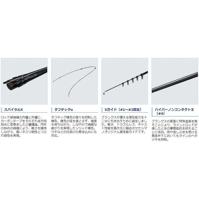 シマノ／SHIMANO ラフィーネ 1．2号-500 （19年モデル