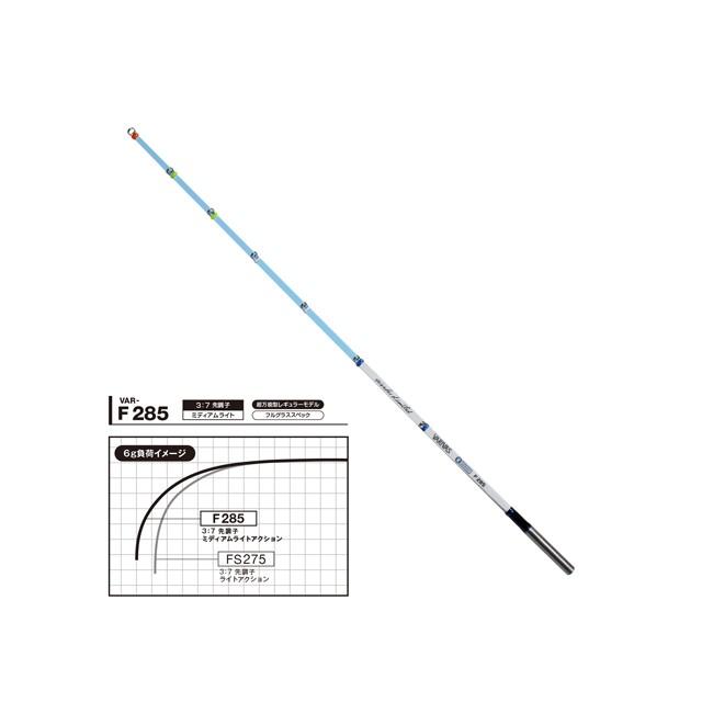 バリバス Varivas Var F285 公魚工房 ワカサギ穂先 ワークスリミテッド ｒ ２８５ｍｍ ３ ７先調子 つり具 Ten Yahoo 店 通販 Yahoo ショッピング