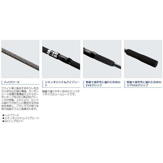 シマノ（SHIMANO） シーマイティ X タイプ64 80-270 （20年 