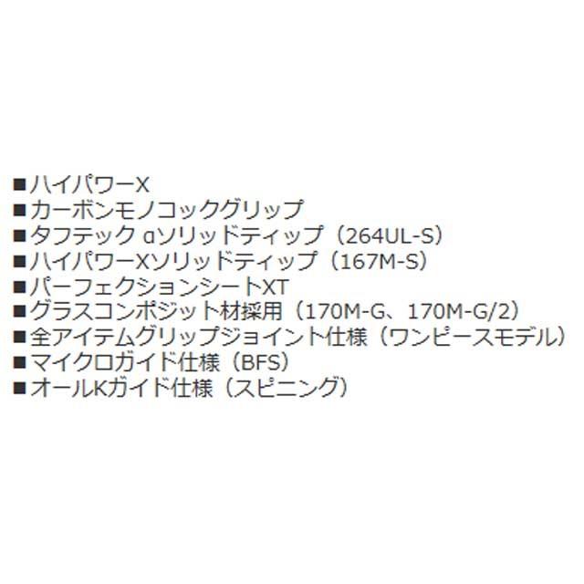 シマノ（SHIMANO） ゾディアス 170M-G／2 （20年モデル