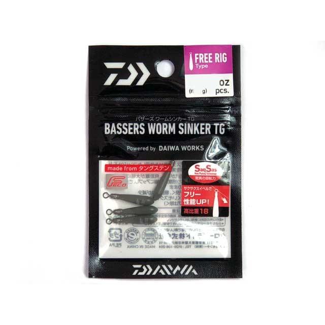 ダイワ ｄａｉｗａ バザーズワームシンカーｔｇ タイプ フリリグｓｓ サイズ １ ２ｏｚ 入数 ２個 フリーリグ 直リグ つり具 Ten Yahoo 店 通販 Yahoo ショッピング