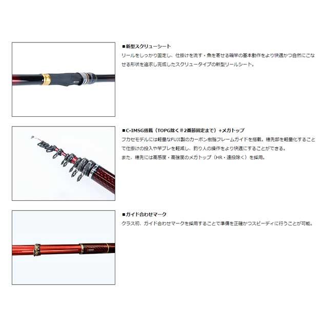 DAIWA（ダイワ） 波濤 3-53HR・N （21年モデル はとう 外ガイド 汎用