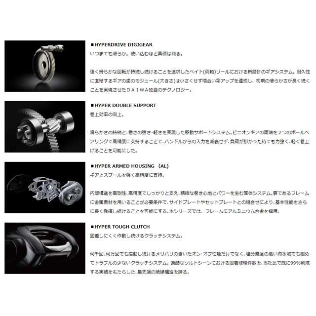 DAIWA（ダイワ） ティエラ A IC 150H （21年モデル 右巻き シングル