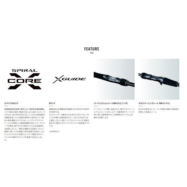 シマノ シマノ／Shimano ルナミス S110MH (22年モデル 2 