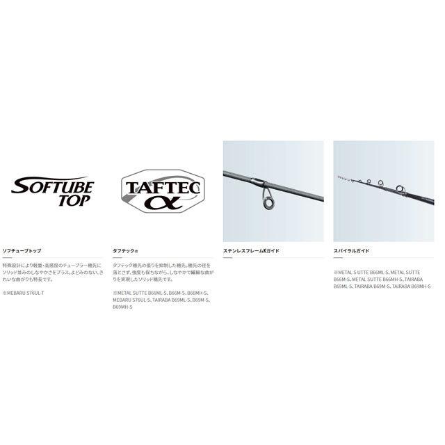 シマノ／Ｓｈｉｍａｎｏ ソルティーアドバンス ライトジギング B60-3 （オフショア ジギング用ベイトロッド）_1