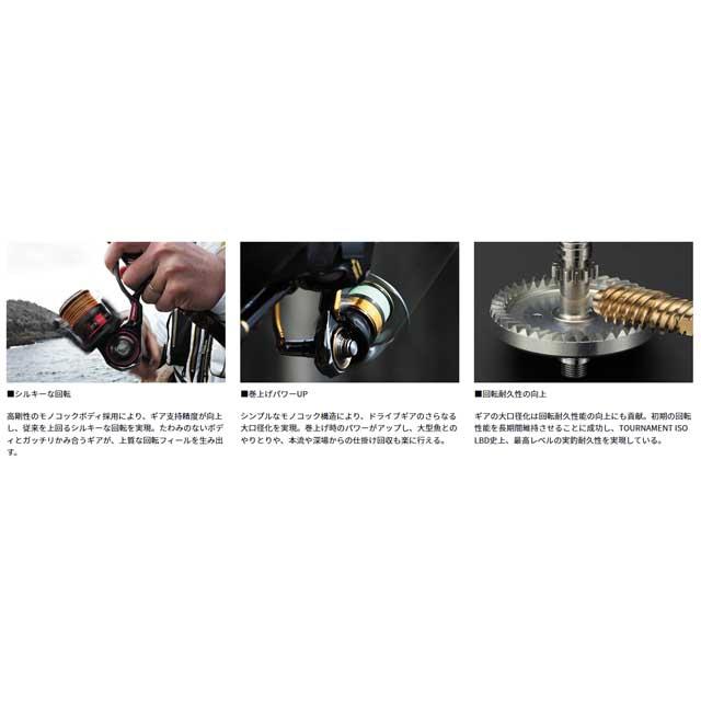 DAIWA（ダイワ） トーナメント ISO 2500XH-LBD （22年モデル レバー
