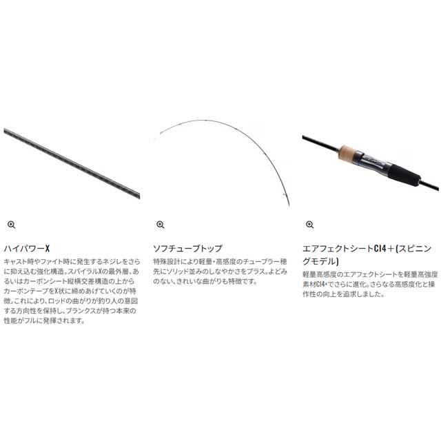 シマノ（SHIMANO） トラウトワン AS S60XUL （23年モデル エリア