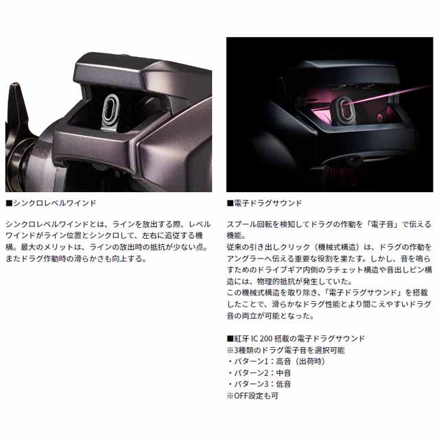 DAIWA（ダイワ） 紅牙 IC 200P （24年モデル 右巻き ギア比