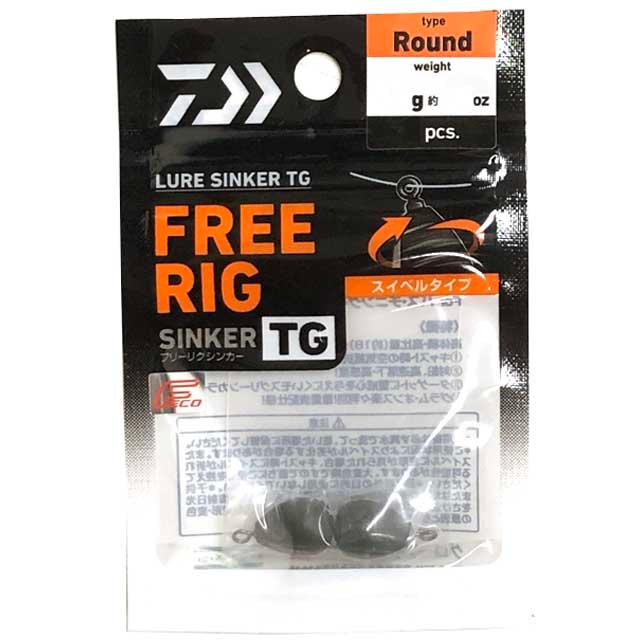 DAIWA（ダイワ） ルアーシンカーTG フリーリグ R 12g （入数：3本 7／16oz ラウンドタイプ タングステン製） : つり具 ...