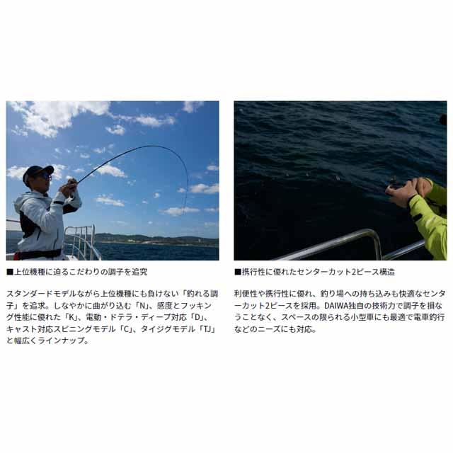 DAIWA（ダイワ） 紅牙 N69MHB-S・K （コウガ 24年モデル 2