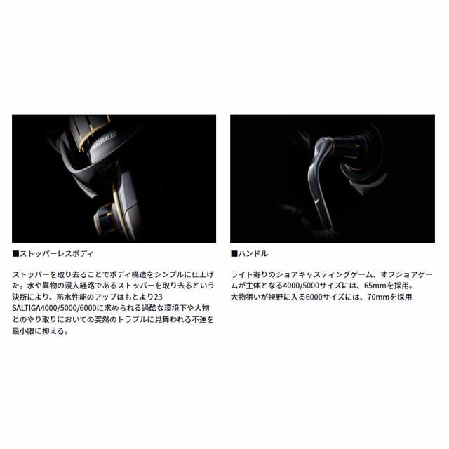 ダイワ／ＤＡＩＷＡ　ソルティガ　５０００-Ｐ　（２３年モデル　ギア比：４．９　ジギング用スピニングリール）_3