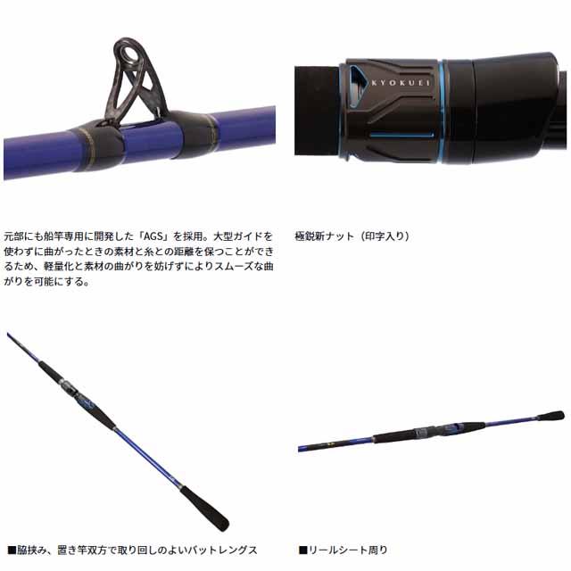 DAIWA（ダイワ） 極鋭ヒラメ M-240・K （24年モデル 並継ぎ2