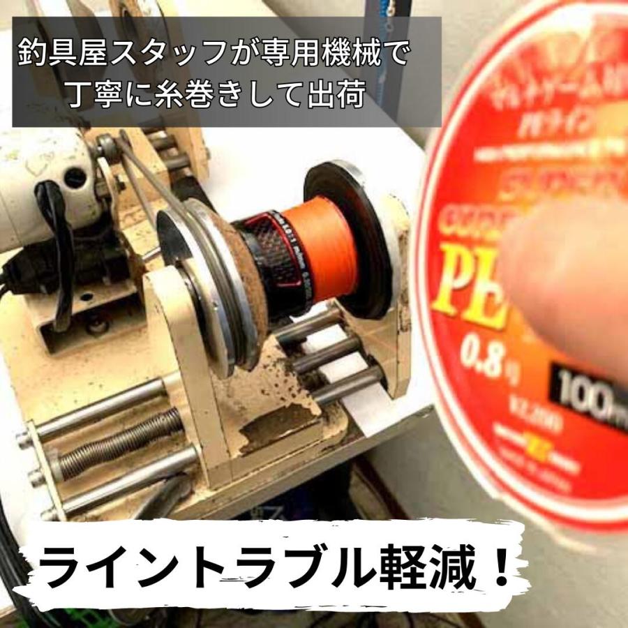 浜田商会 つり具TEN 選べる糸付きスピニングリール BEGA2500 ナイロン