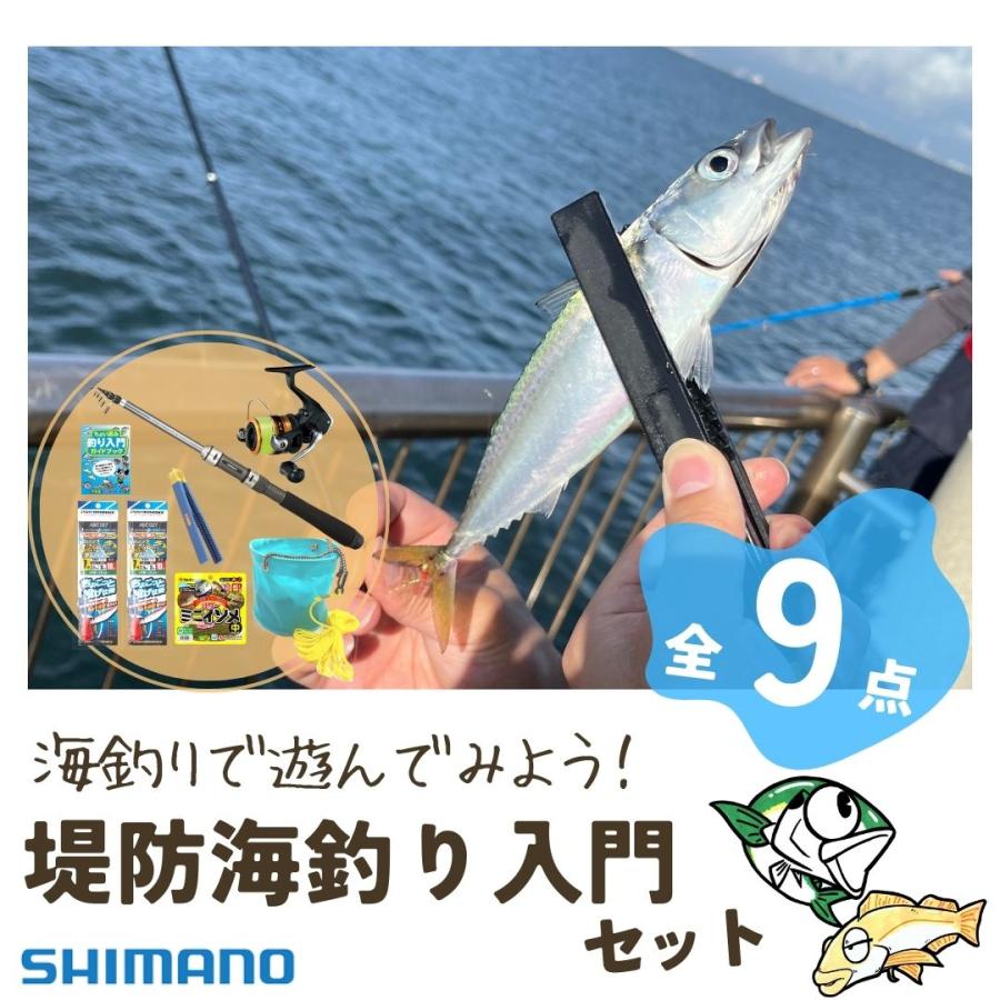 シマノ釣竿リールセット シマノで揃える ちょい投げ釣り完全釣り入門セット（竿・リール