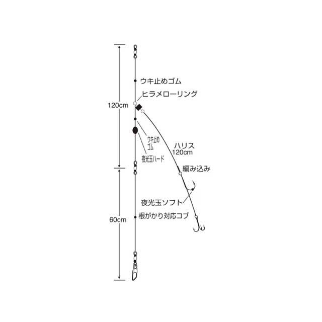 ささめ／SASAME C-113 巨大ヒラメトリプル （全長：1．8m 入数：1