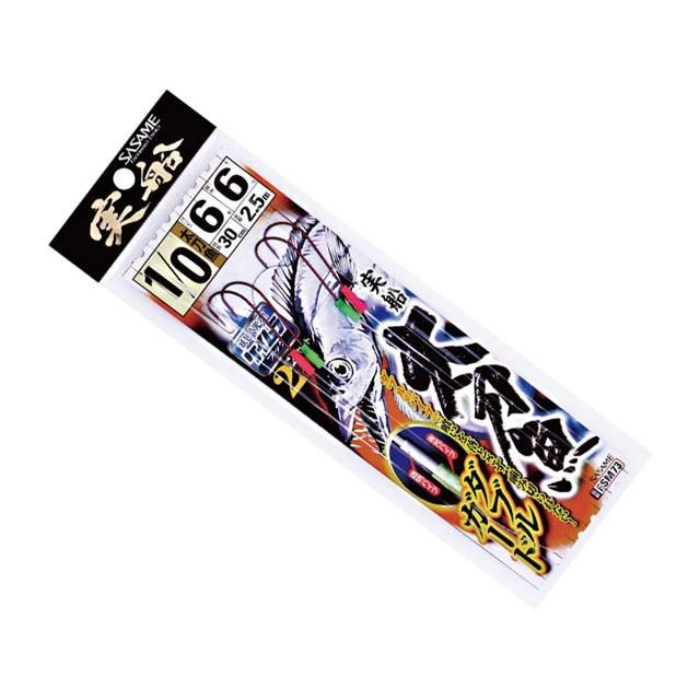 ささめ針/SASAME FSM73 実船太刀魚 2本鈎(ケイムラ)ダブル ささめ針/SASAME FSM73 実船太刀魚 2本鈎(ケイムラ)ダブル